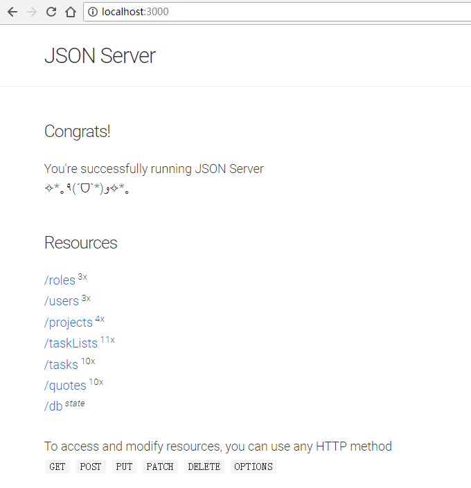 Json Server Rest Api