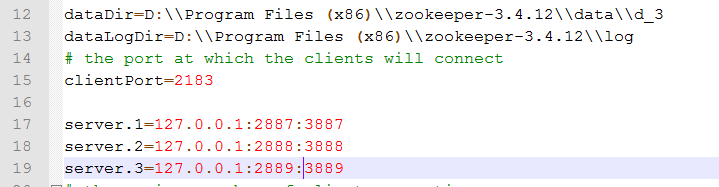 ZooKeeper安装及配置（Windows系统下）第10张