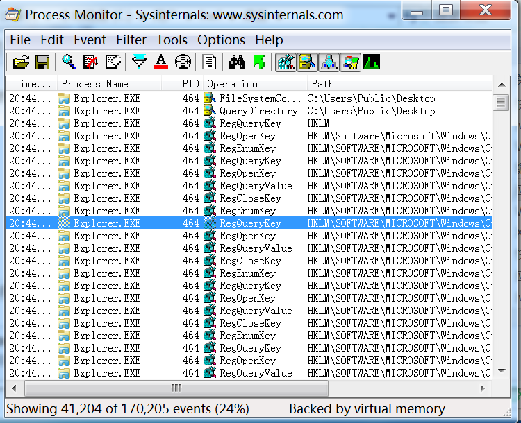 Process Monitor. Regmon. Process Monitor v3.92. HKLM\software что это за файл.