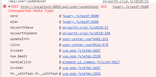 <span role="heading" aria-level="2">http请求415错误Unsupported Media Type