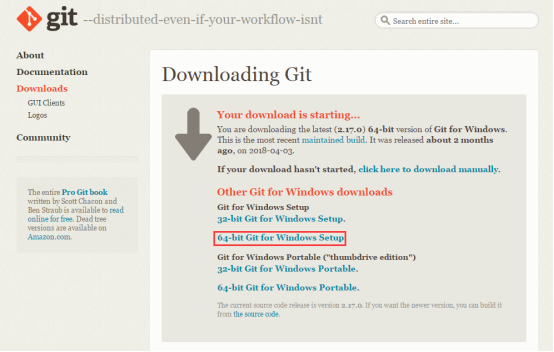Git本地安装第1张