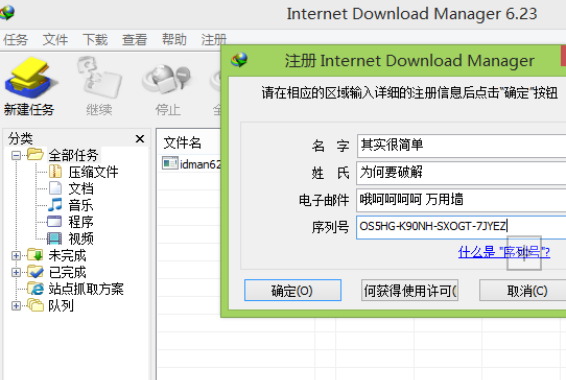 (亲测)躺着破解IDM下载权限，治疗不用破解补丁的强迫症们第20张