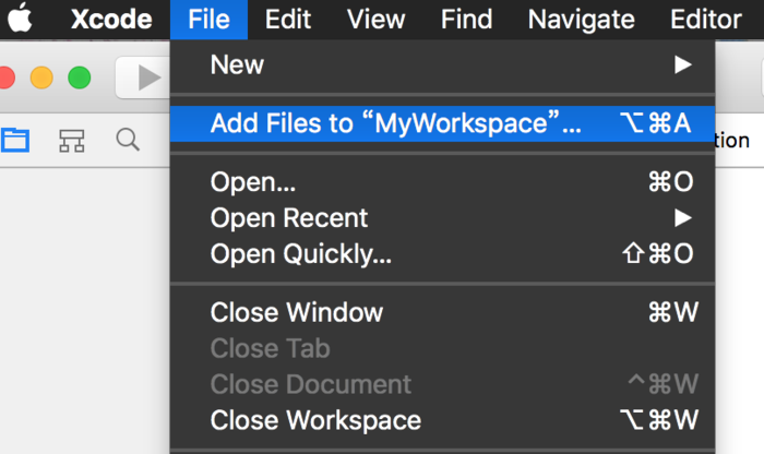 Xcode 编辑器之Workspace，Project，Scheme，Target第7张