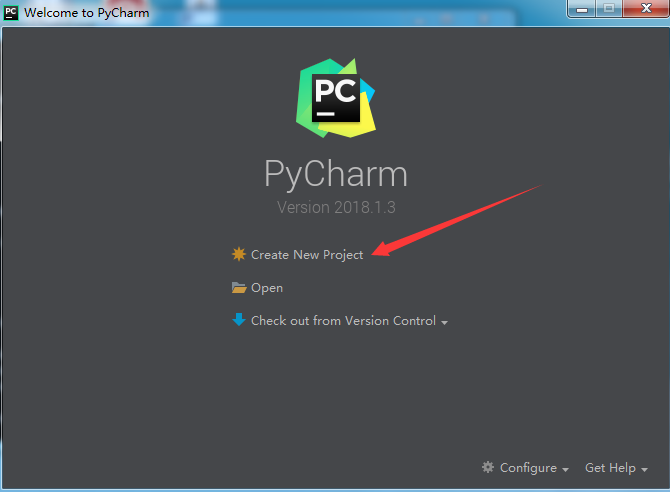 Как создать новый проект в pycharm