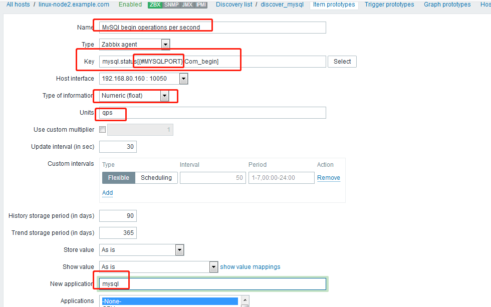 Zabbix低级主动发现之MySQL多实例_python_14