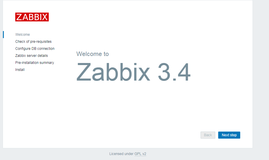 centos7安装zabbix3.4