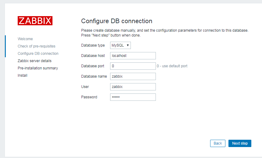 centos7安裝zabbix3.4