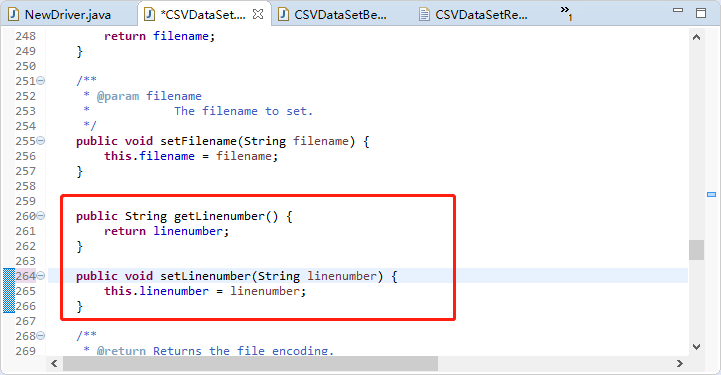 jmeter源码导入eclipse二次开发csv data set config实现从指定行开始读取)第15张