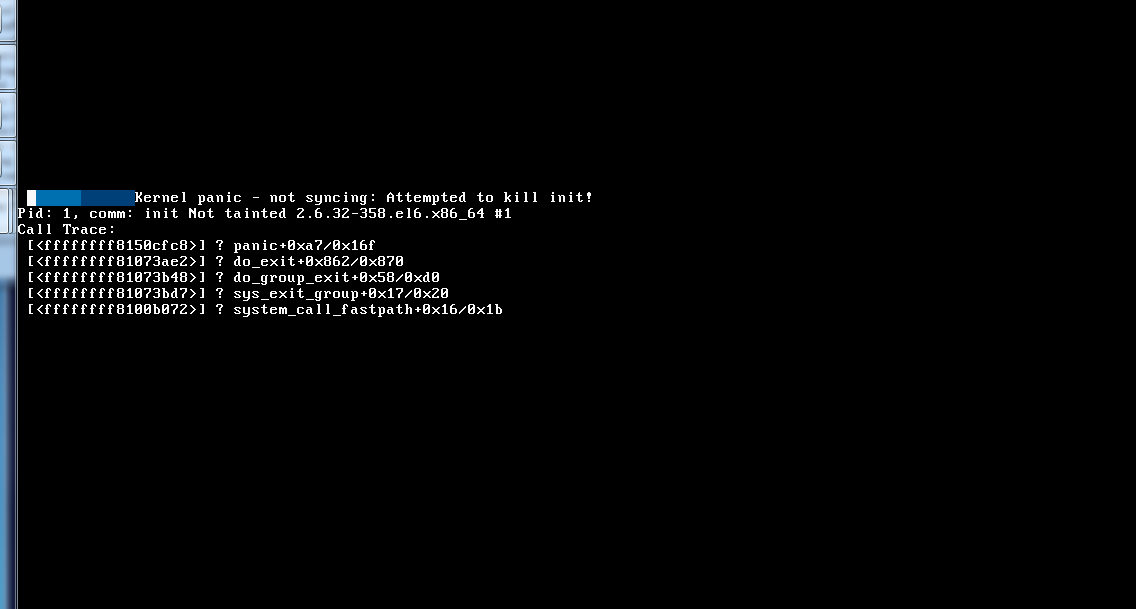 Kernel Panic Not Syncing Attempted To Kill Init 系统卡死：：：：误删libc提示Kernel panic not syncing: Attempted to kill init解决办法