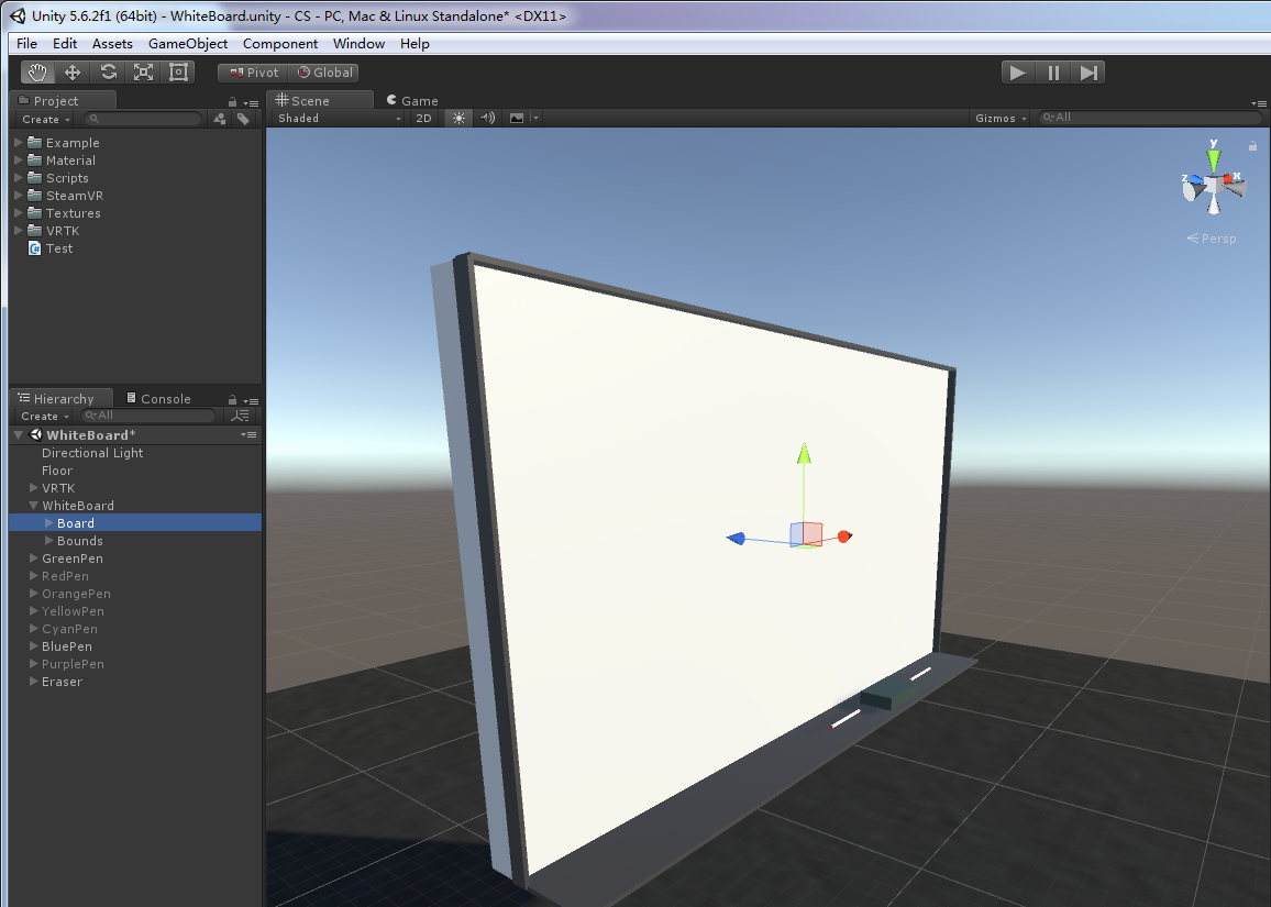 使用Unity实现VR中在黑板上写字（升级篇）（二）----- 加入黑板擦第2张
