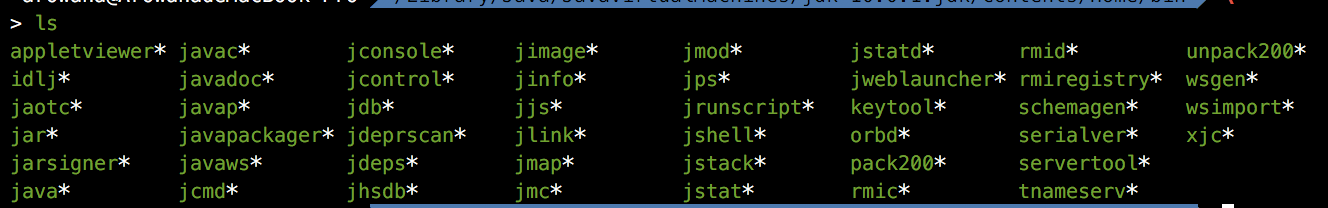 JDK常用命令行工具(基于JDK10)