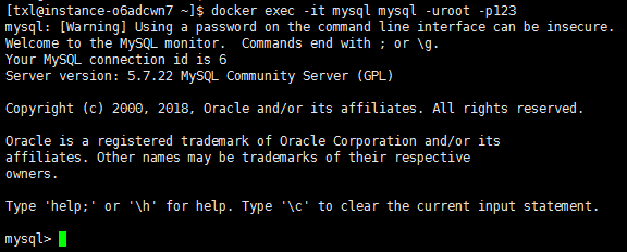 Docker构建MySQL环境