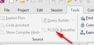 pl/sql developer开发工具的beautifier美化插件