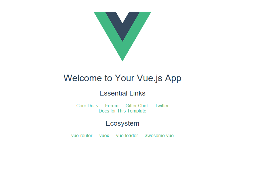 用 vue-cli 脚手架工具搭建基于webpack的单页面 Vue 应用