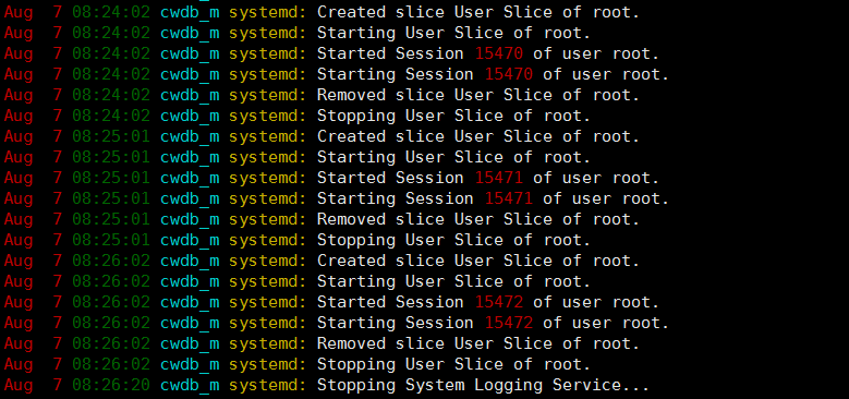 转：Too many systemd: Created slice !