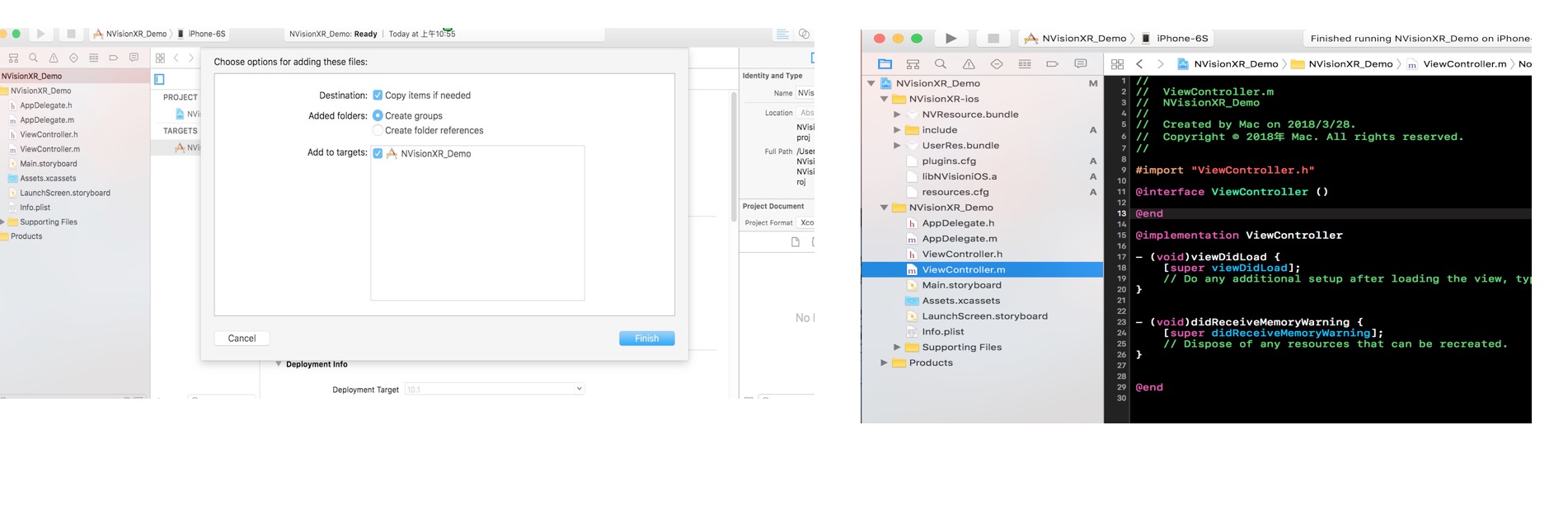 NVisionXR_iOS教程一 —— NVisionXR从零搭建一个AR项目