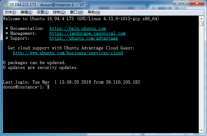 cloud.google 谷歌云设置ssh 连接 GCP创建实例 设置秘钥方法二