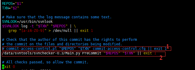 linux 创建svn版本库,并在svn上配置checkstyle做