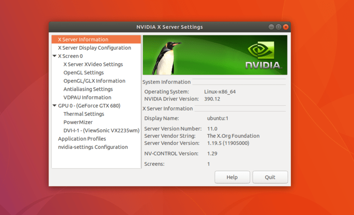 NVIDIA drivers on Ubuntu 18.04 Bionic Beaver Linux PPA repo settings
