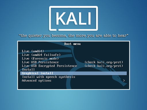 Kali Linux 下载、引导、安装 