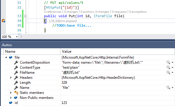 .Net Core小技巧 - 使用Swagger上传文件