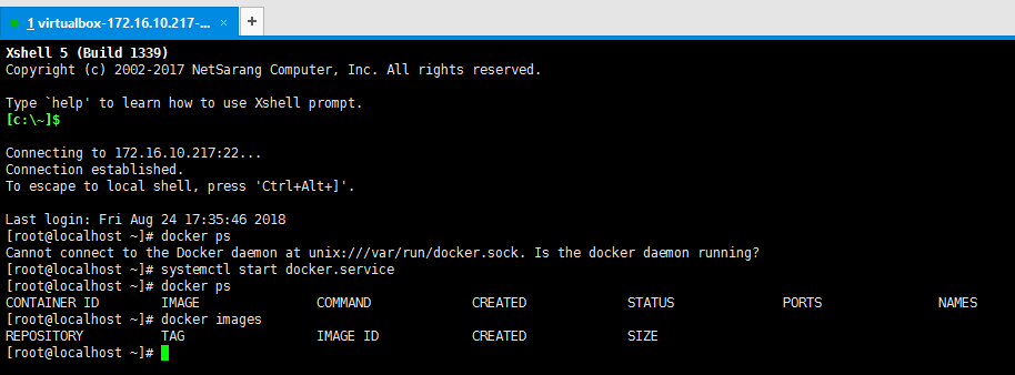 docker daemon logs systemctl