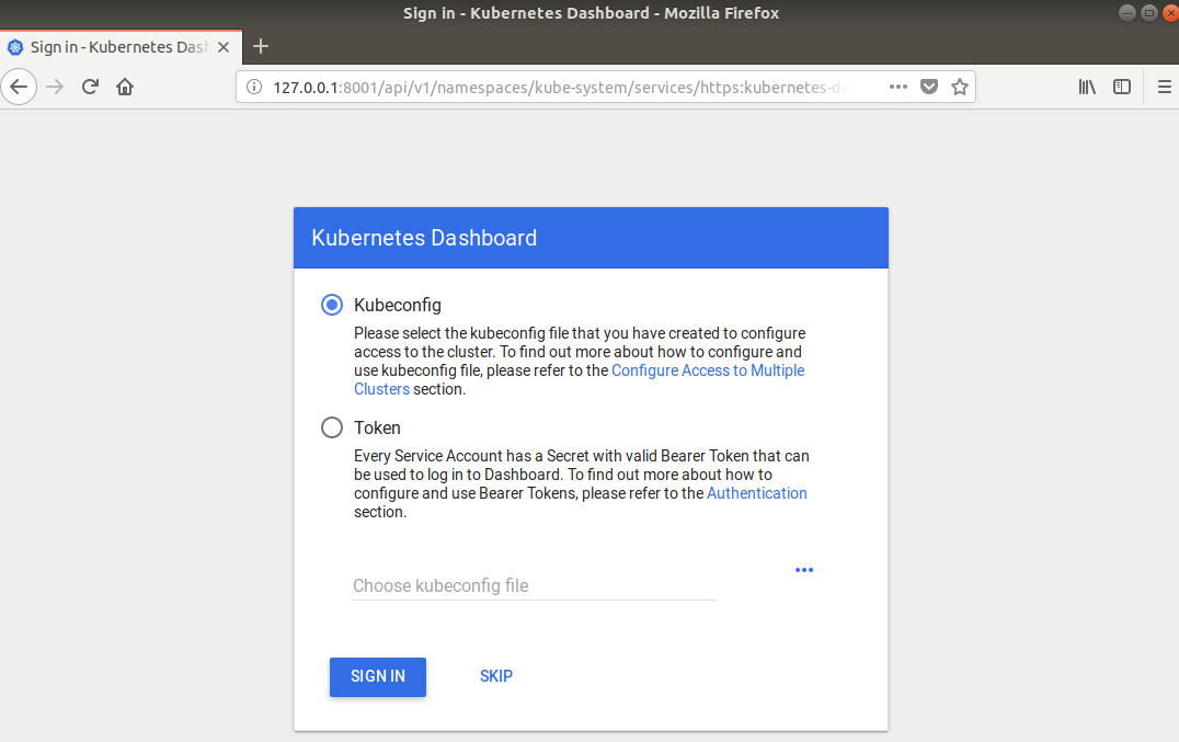 k8s-dashboard-login