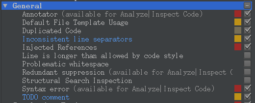 IntelliJ IDEA常用统一设置2-Inspections检查设置（Linux/Mac/Windows）第1张