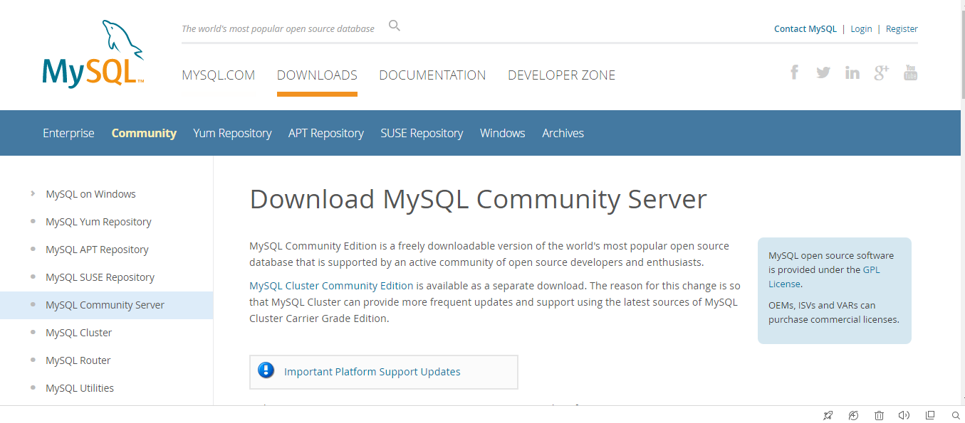 download mysql 5.7 for mac