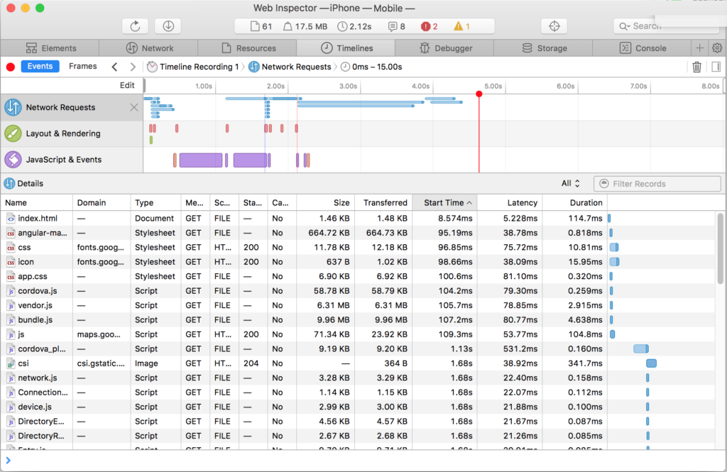 debug-timeline