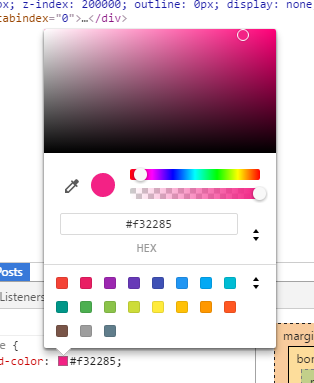 WPF 控件库——仿制Chrome的ColorPicker