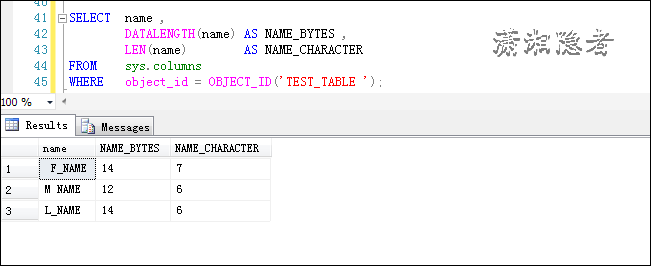 SQL Server如何查找表名或列名中包含空格的