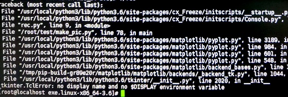 Centos7/RedHat7 下 python3使用cx-freeze打包matplotlib程序遇到的问题和解决办法第3张