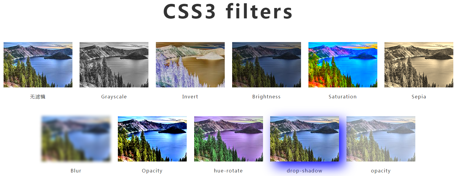 CSS 滤镜技巧与细节