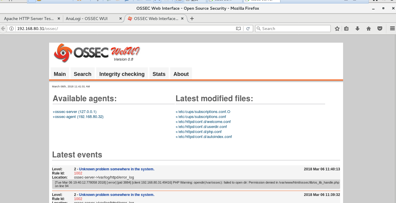 全网最详细的最新稳定OSSEC搭建部署（ossec-server（CentOS7.X）和ossec-agent（CentOS7.X）)（图文详解）第29张