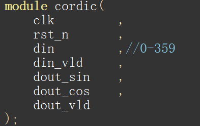 用cordic 算法产生正/余弦波形第2张