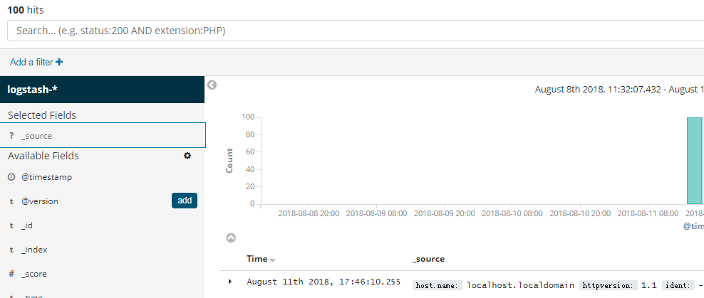 Kibana（一张图片胜过千万行日志）第18张