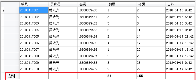 数据报表开发技巧：自动为数据报表添加【小计】、【总计】行