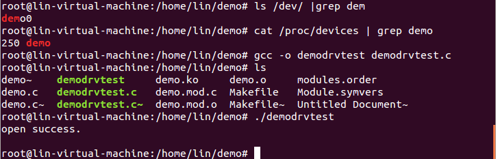 linux驱动开发（四） 字符设备驱动框架(自动创建设备节点)第8张