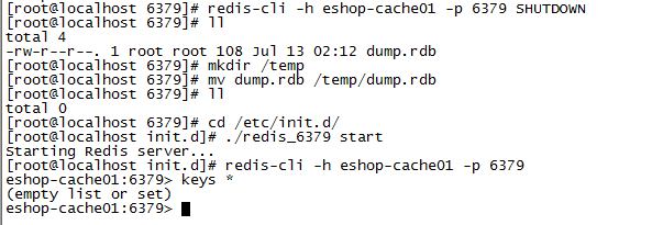 3-5redis的RDB持久化SHUTDOWN之后移动dump文件结果