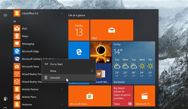Windows 10 四月更新恢复预装“全家桶”:网友吐槽
